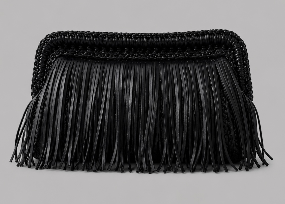 The Cara Fringe Clutch