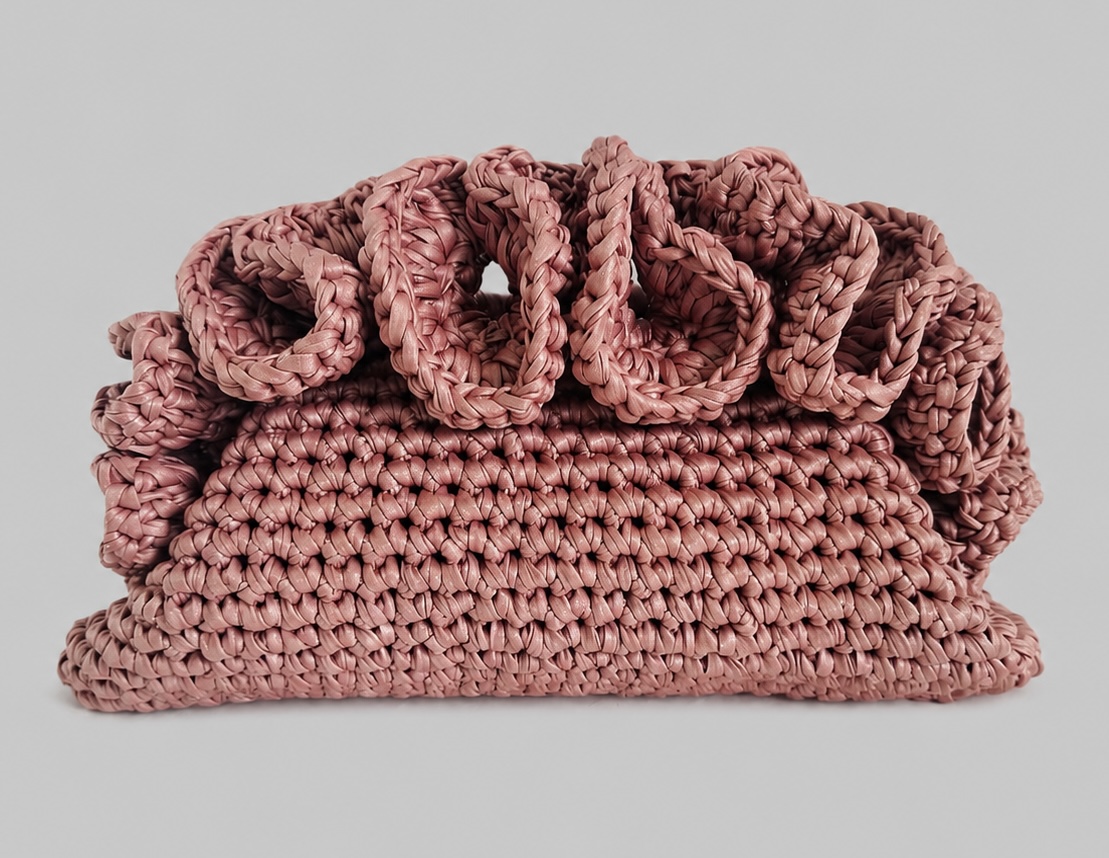 The Margot Ruffled Clutch
